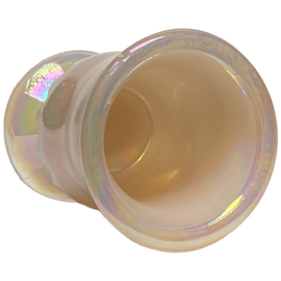 Boyd Glass Hopalong Cassidy 1999 Rosie Pink Carnival COA #719 Toothpick Holder - Picture 12 of 14